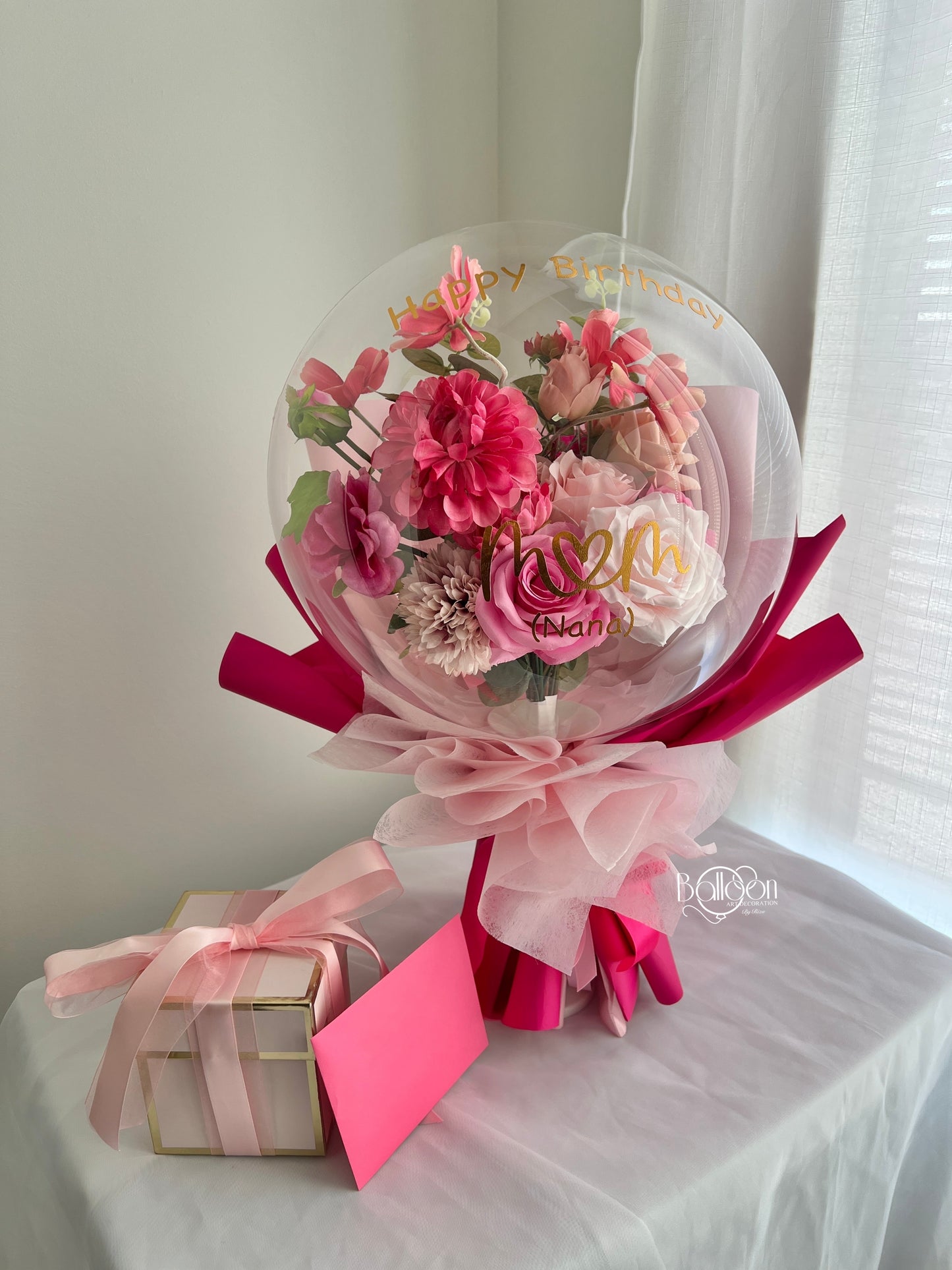 Elegant Flower Balloon bouquet
