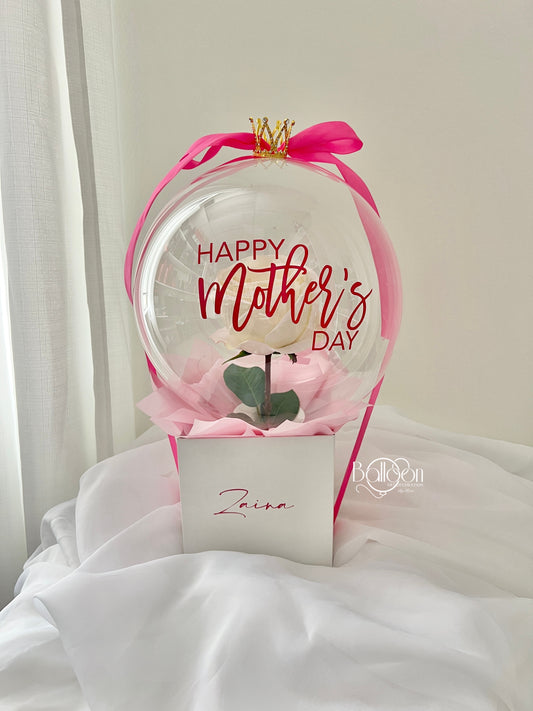 Mini size flower balloon pot (Mother's Day)