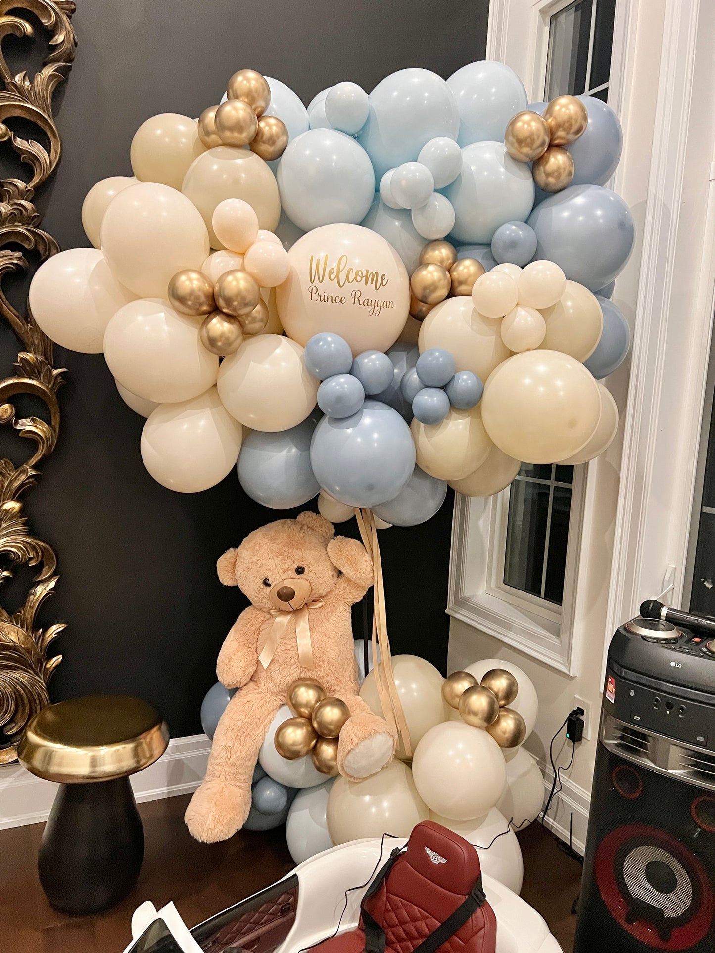 Hot Air Balloons With Big Teddy