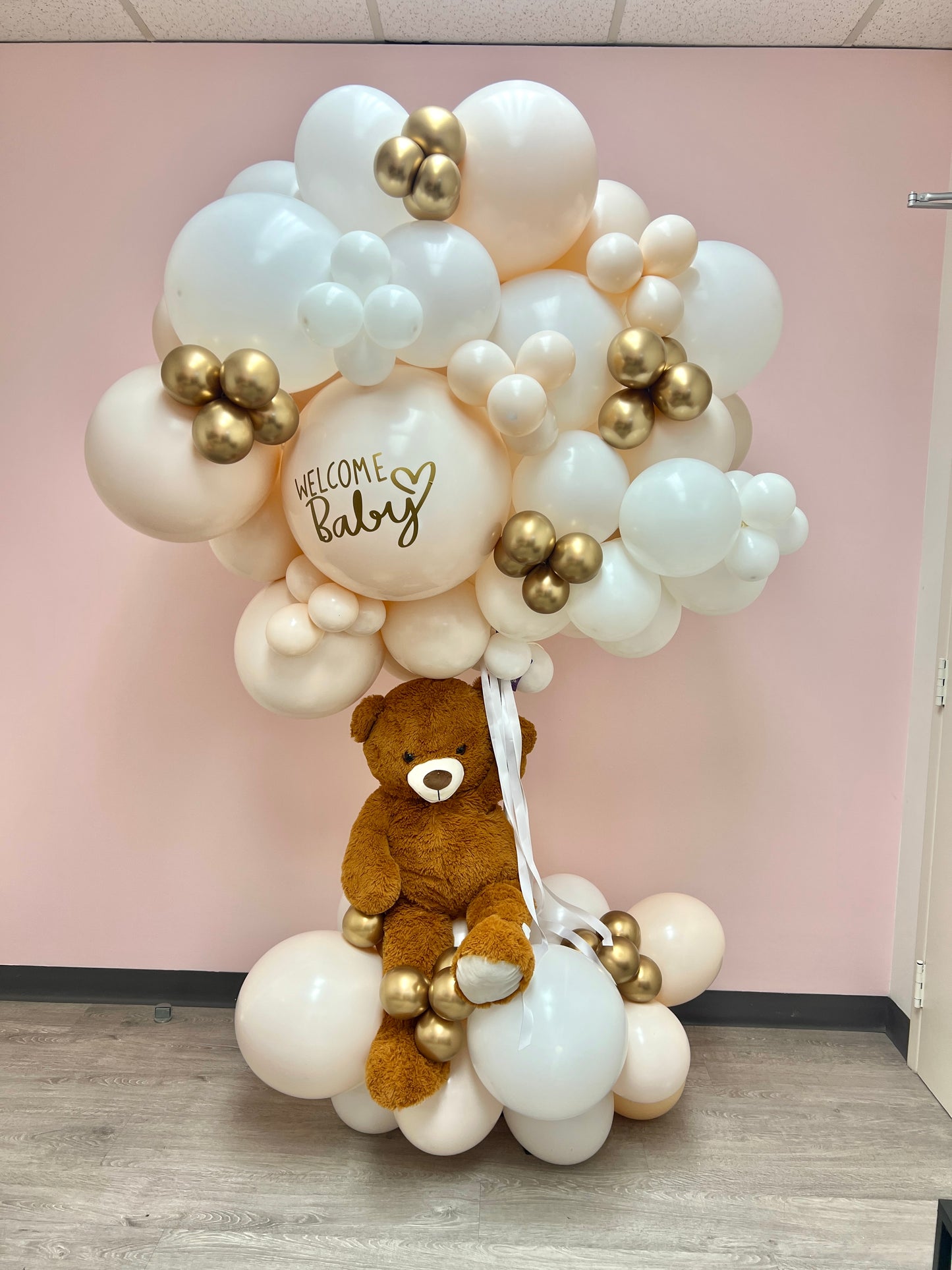 Hot Air Balloons With Big Teddy