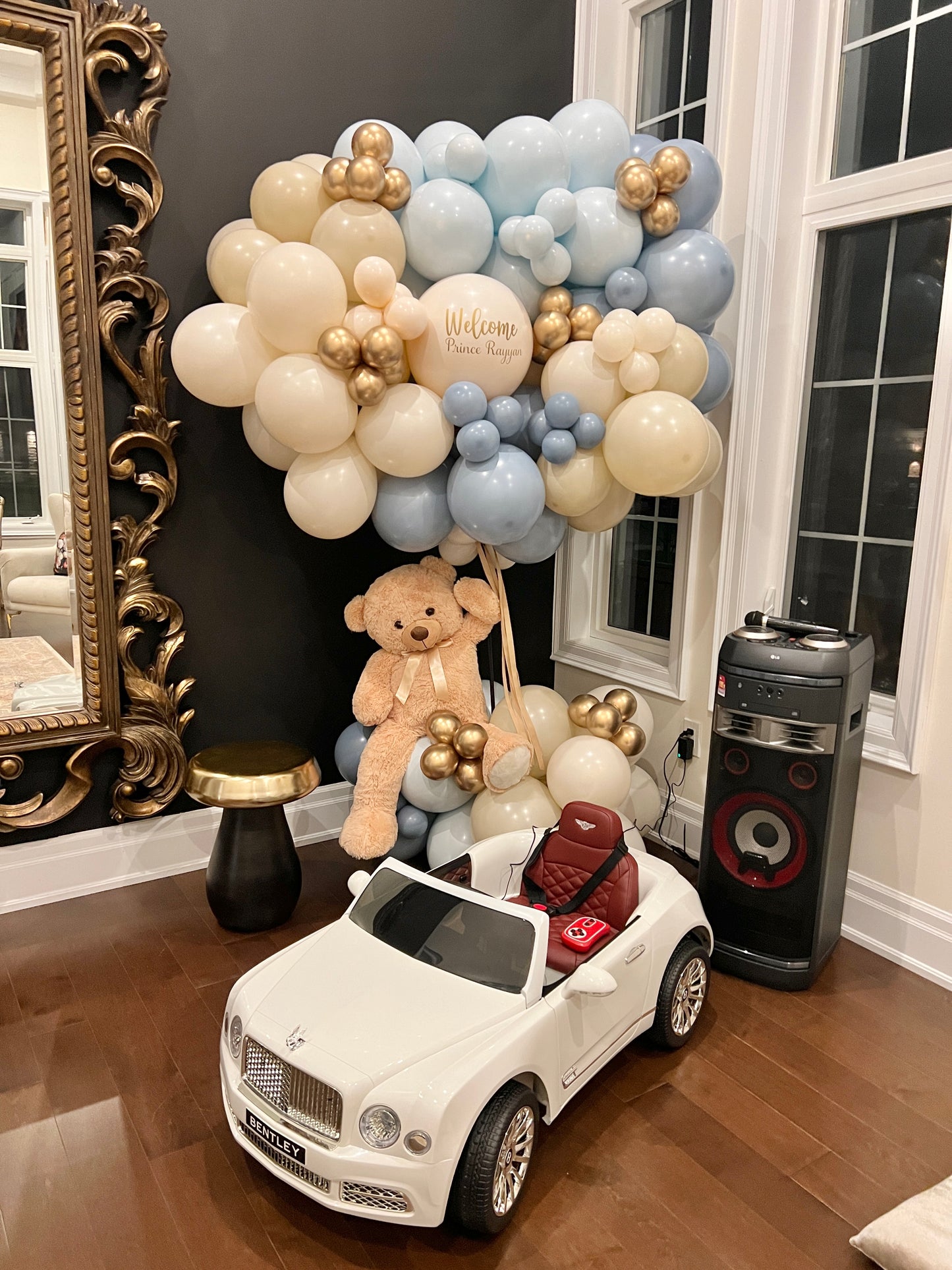 Hot Air Balloons With Big Teddy