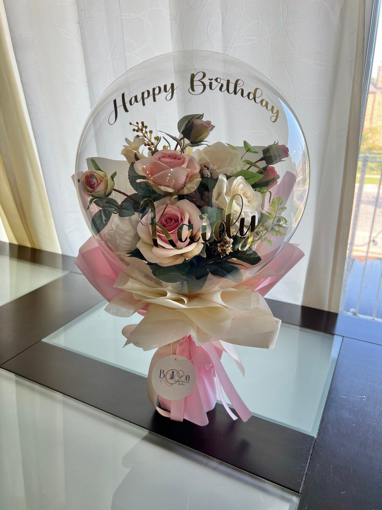 Elegant Flower Balloon bouquet