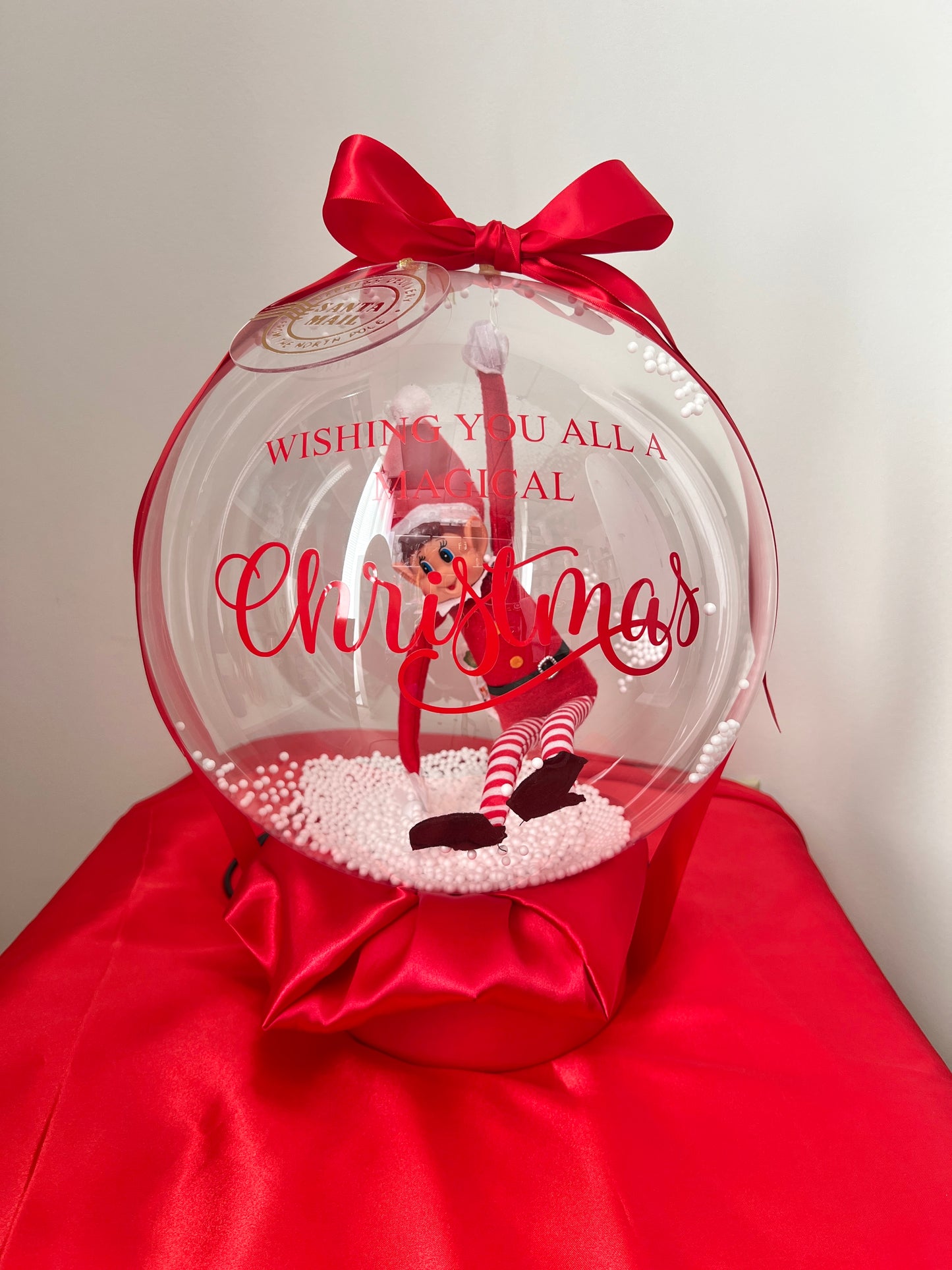 Christmas Tree Stuffed Balloon
