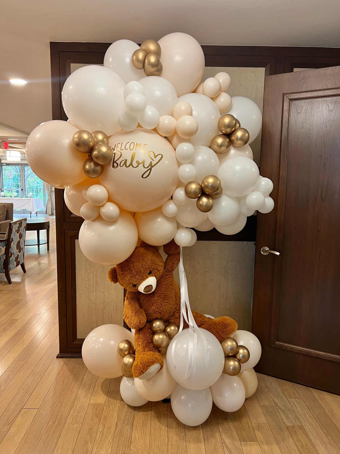 Hot Air Balloons With Big Teddy