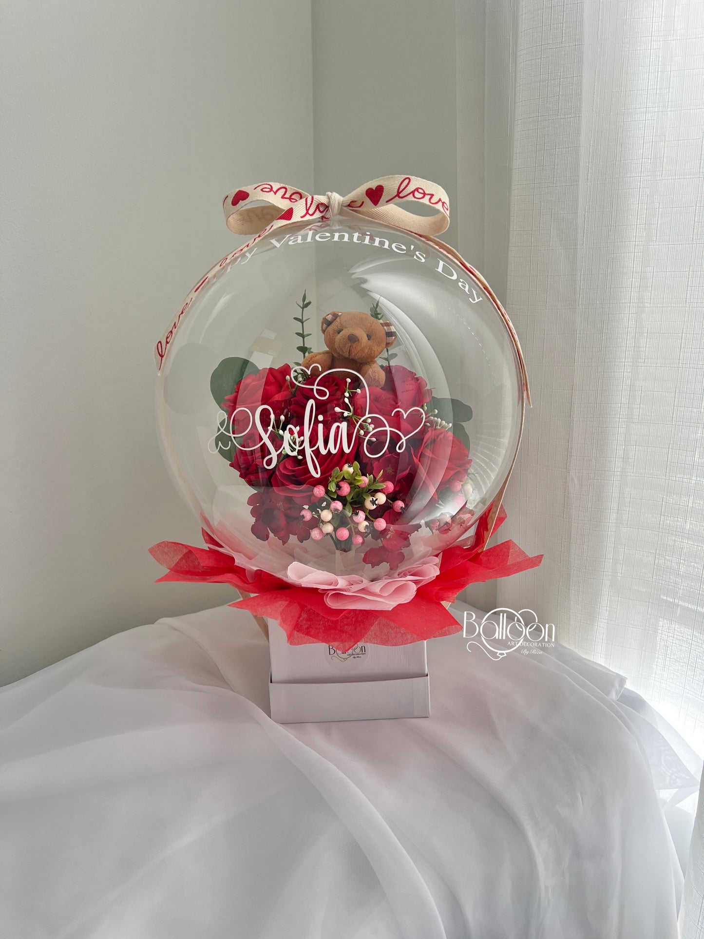 Bear-y in Love Bubble