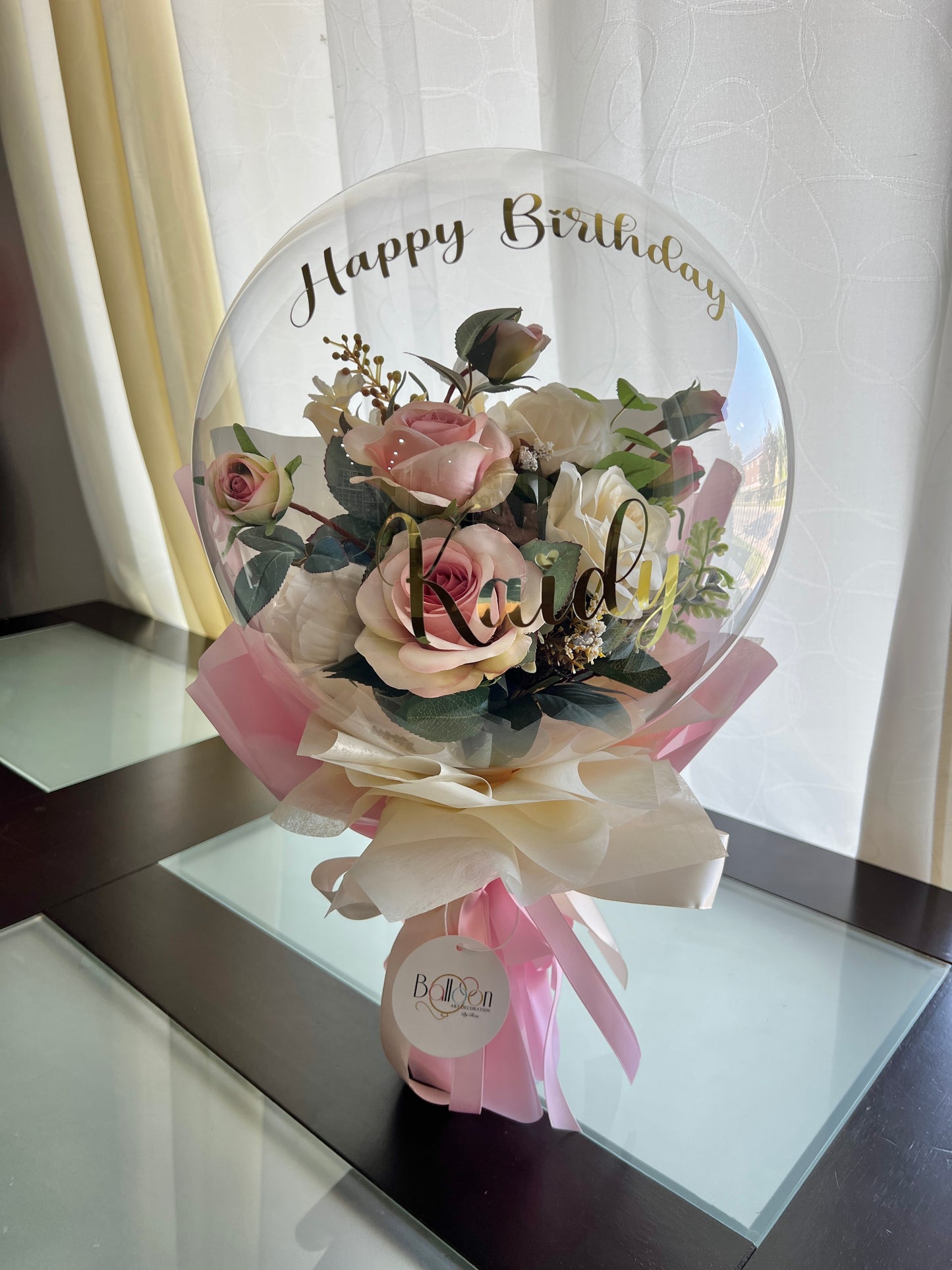 Elegant Flower Balloon bouquet