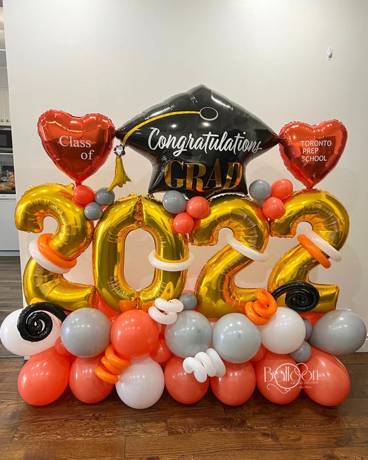 Graduation number boquet