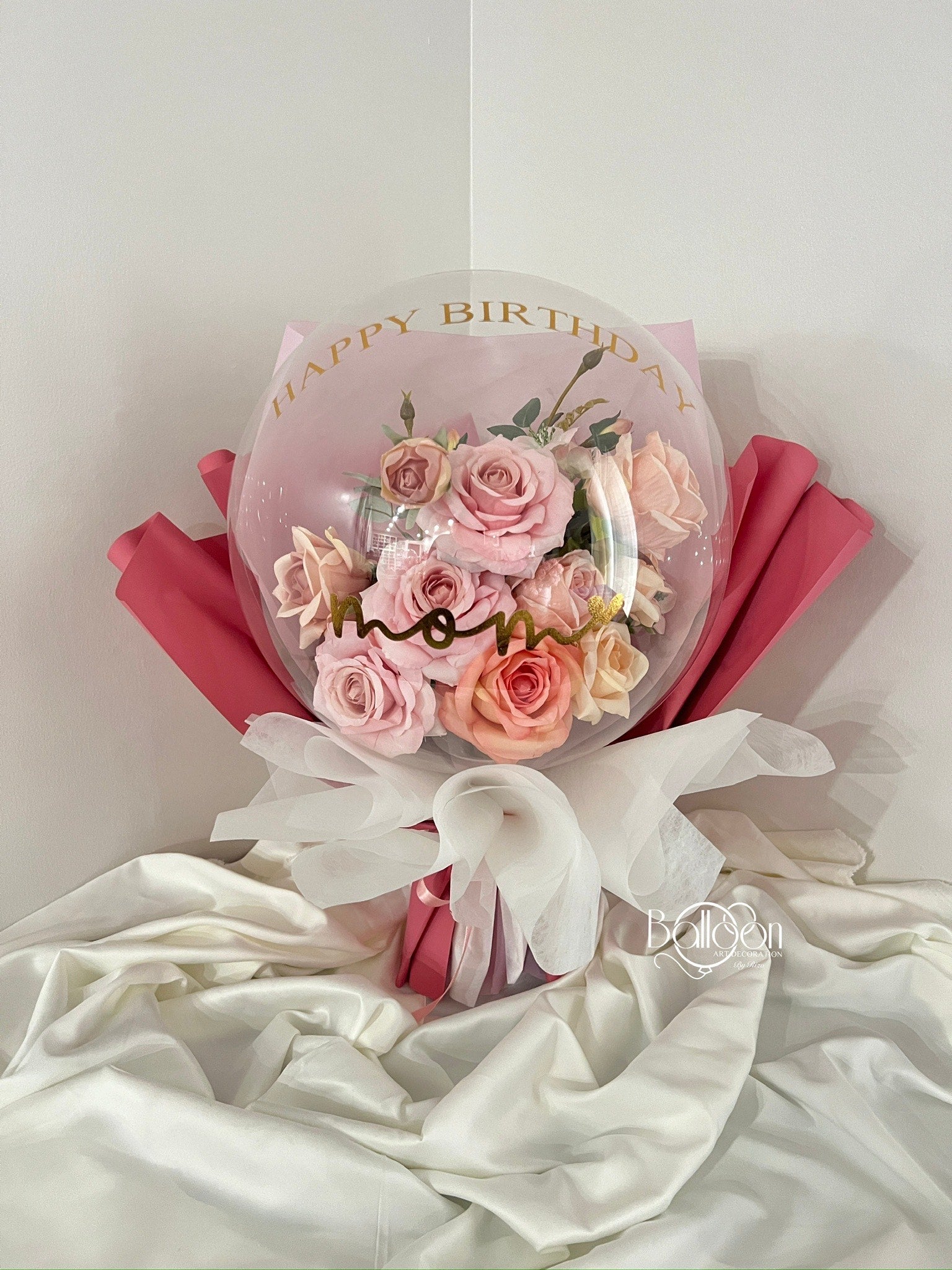 Elegant Flower Balloon Bouquet Balloon Art Decoration