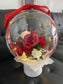 Valentines day Flower Balloon pot